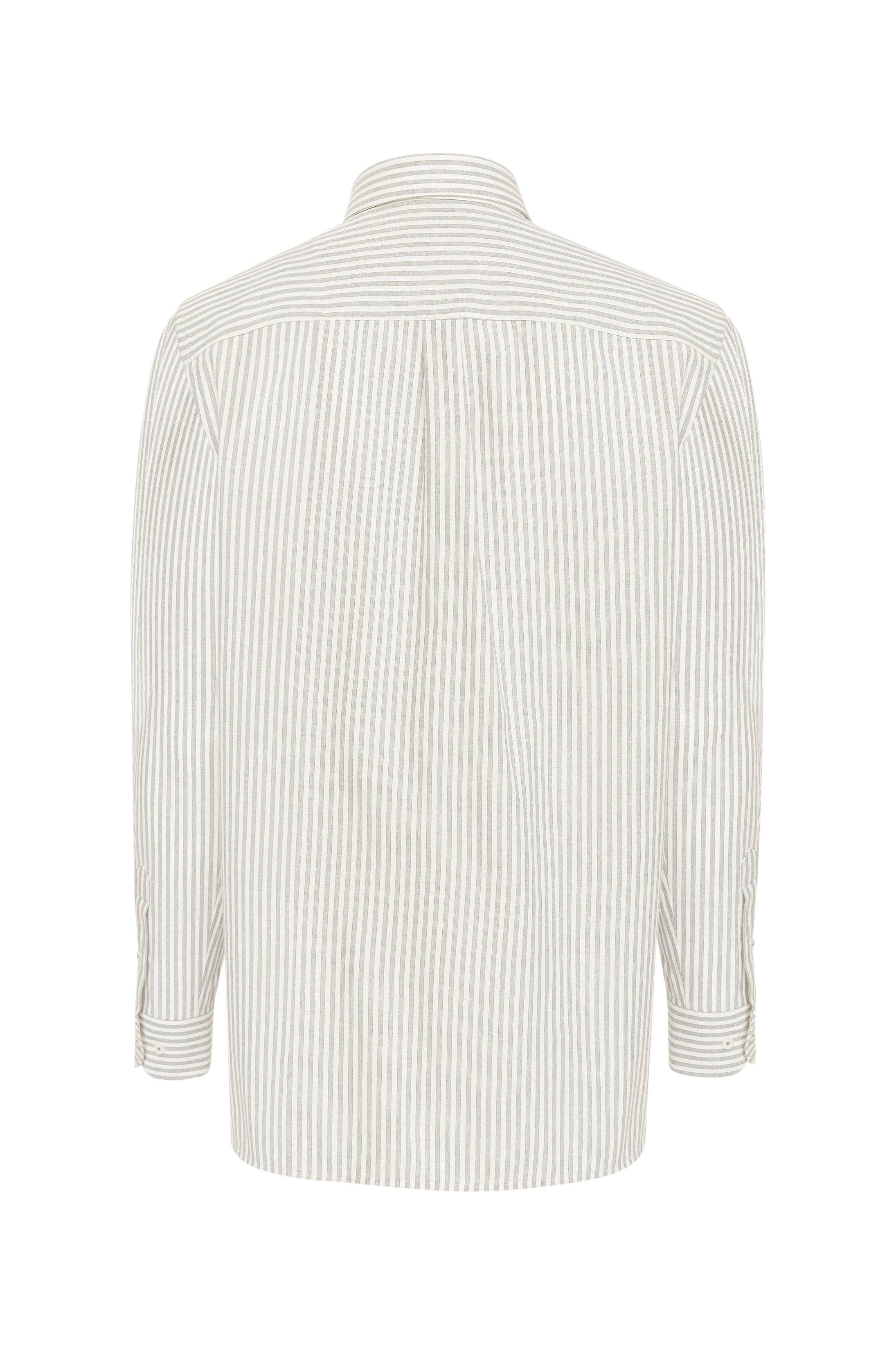 Melange Stripe Shirt