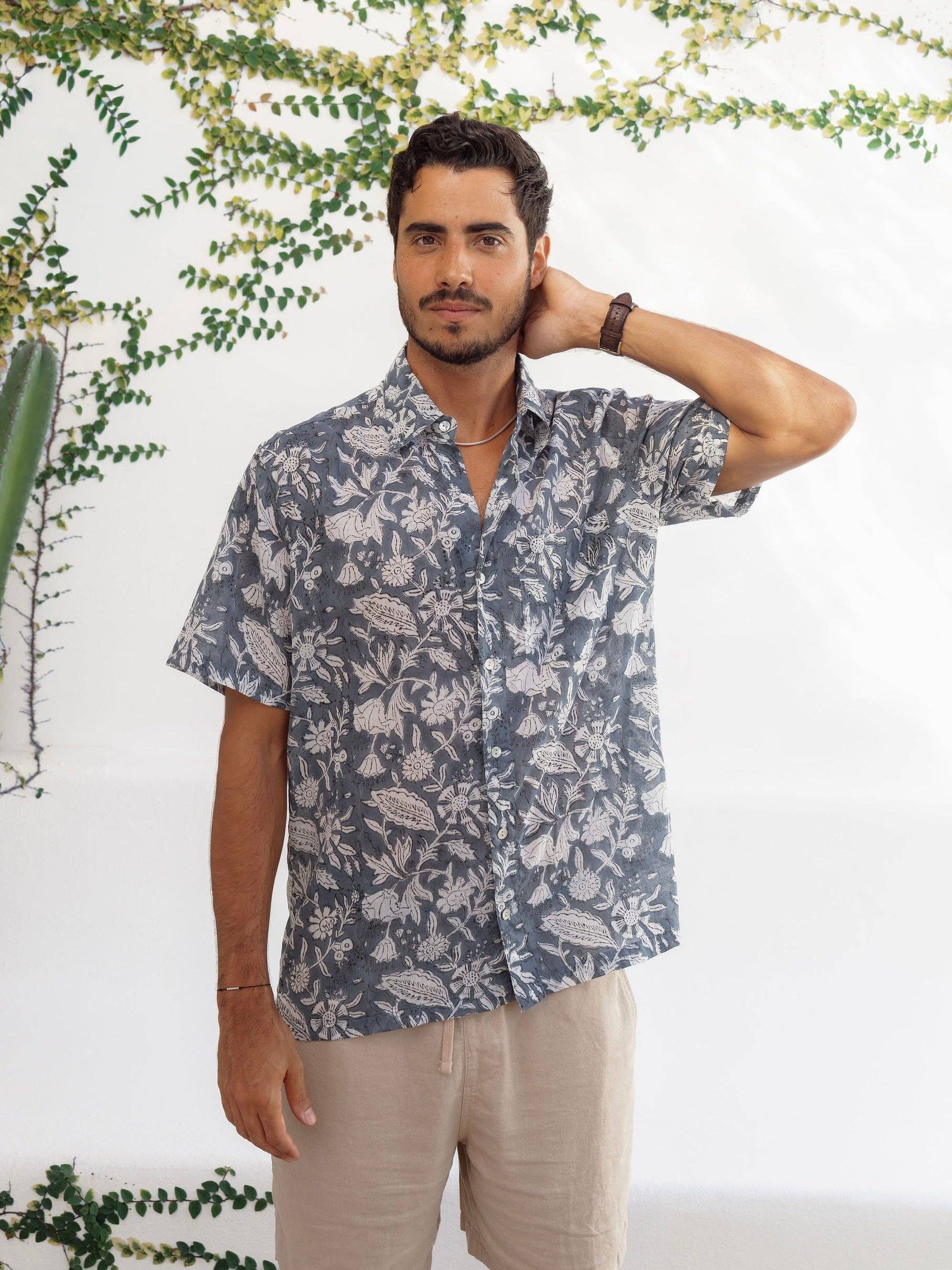 Wildflower Blue Shirt