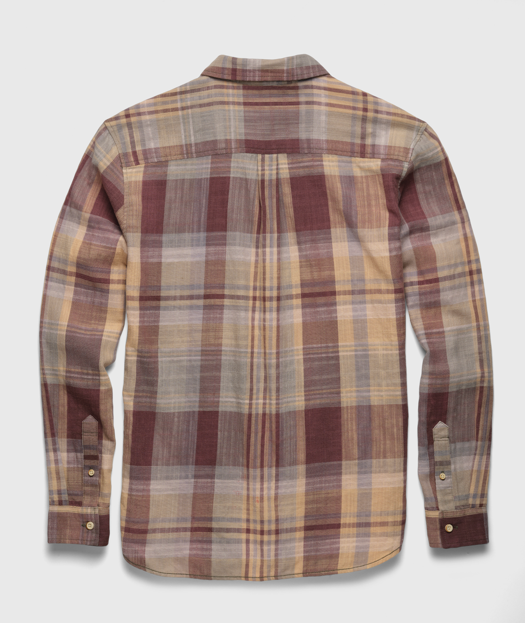 Twill Plaid Shirt - Russet