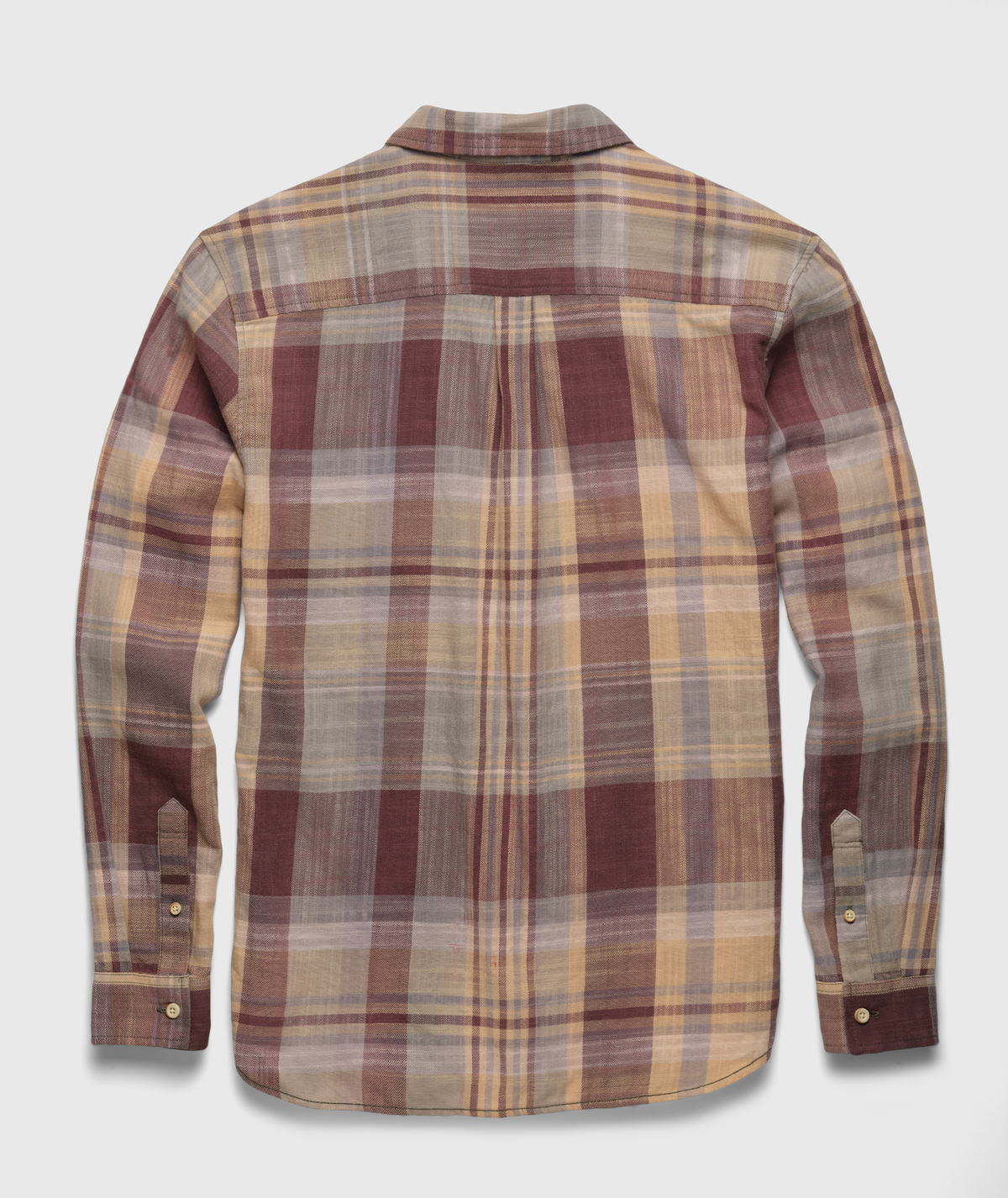Twill Plaid Shirt - Russet