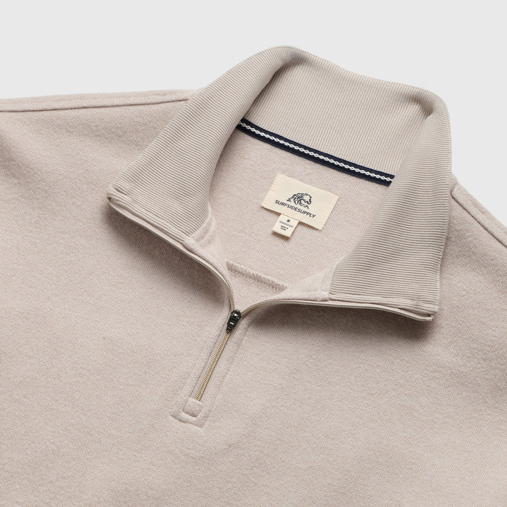 Heather Fleece Quarter Zip