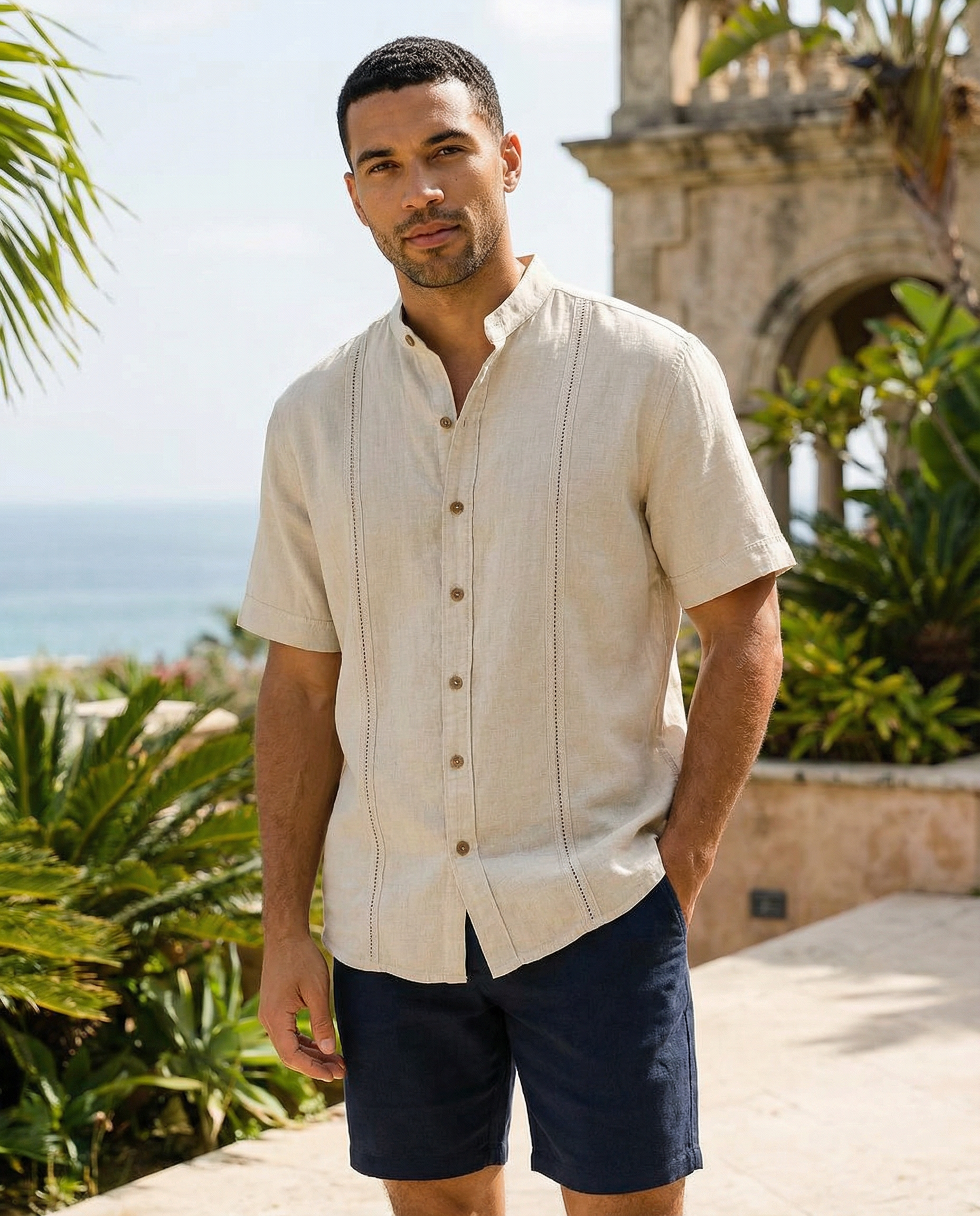Beige Cuba Shirt