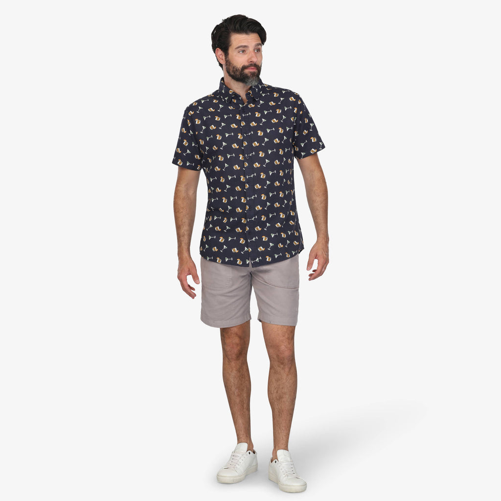 On The Rocks Linen Shirt