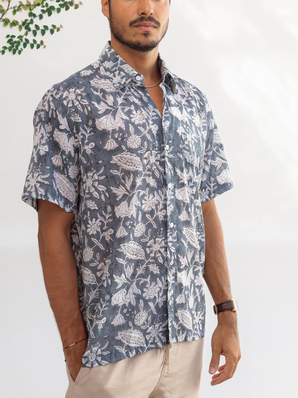 Wildflower Blue Shirt
