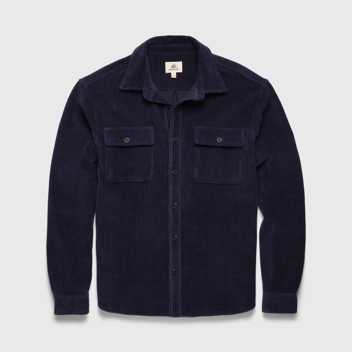 Soft Cord Jacket - Navy