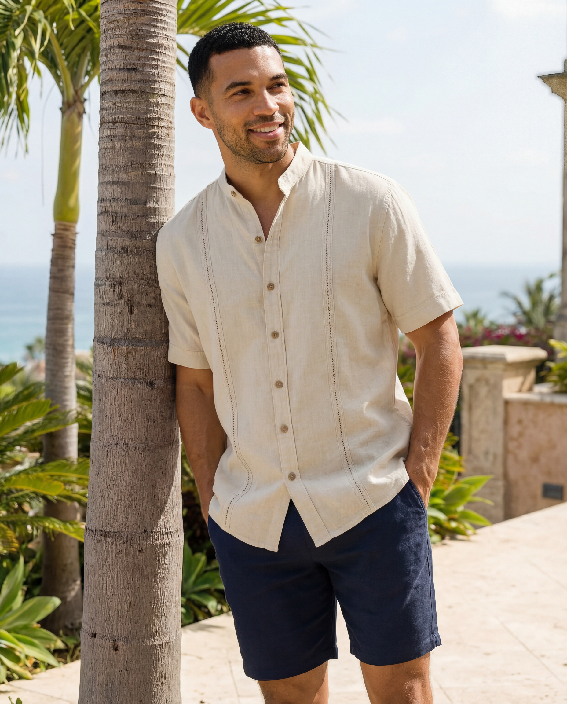 Beige Cuba Shirt