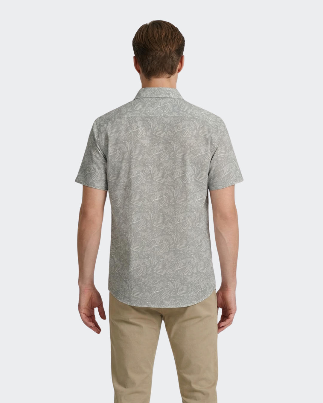 Leopard and Toucan Linen Shirt
