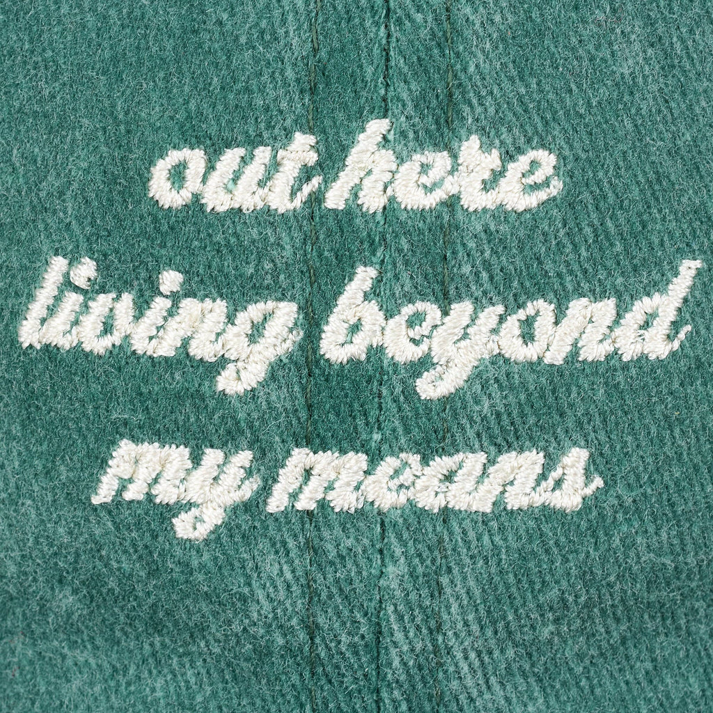 Living Beyond My Means Baseball Cap