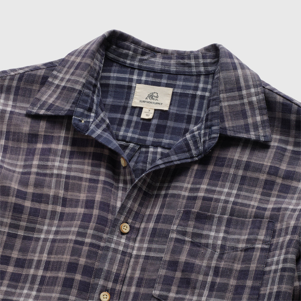 Twill Plaid Shirt - Susquehanna