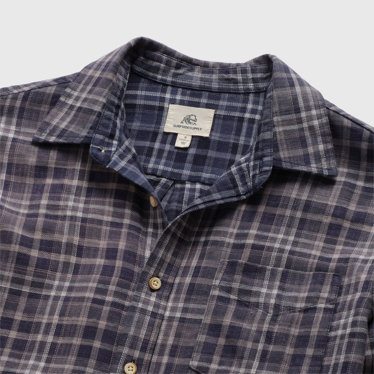 Twill Plaid Shirt - Susquehanna