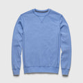 Devoré Crewneck - Wedgewood Blue