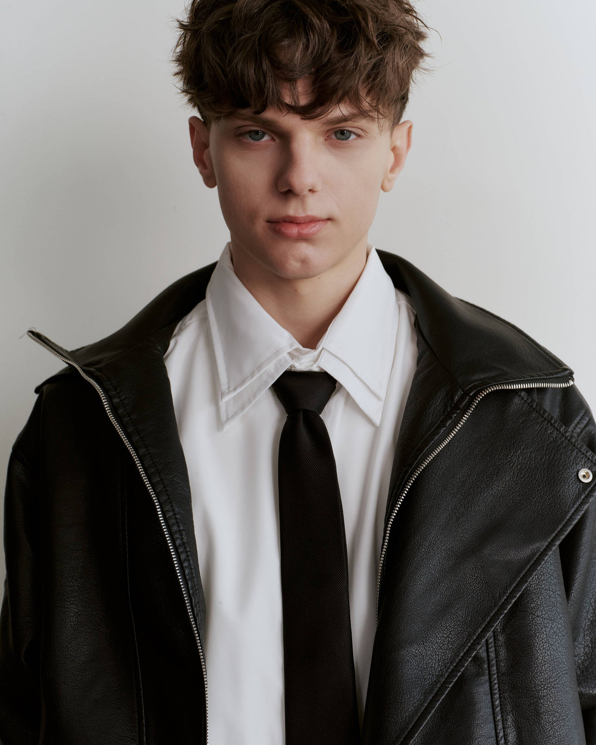 Twill Silk Tie - Black