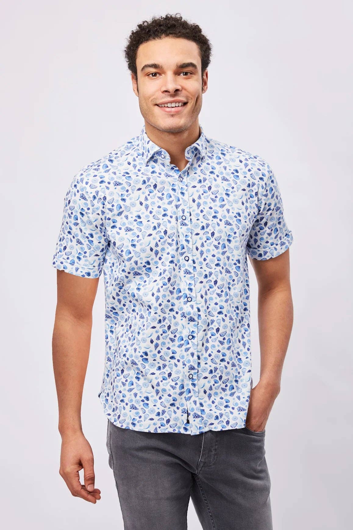 Seashells Short Sleeve Shirt