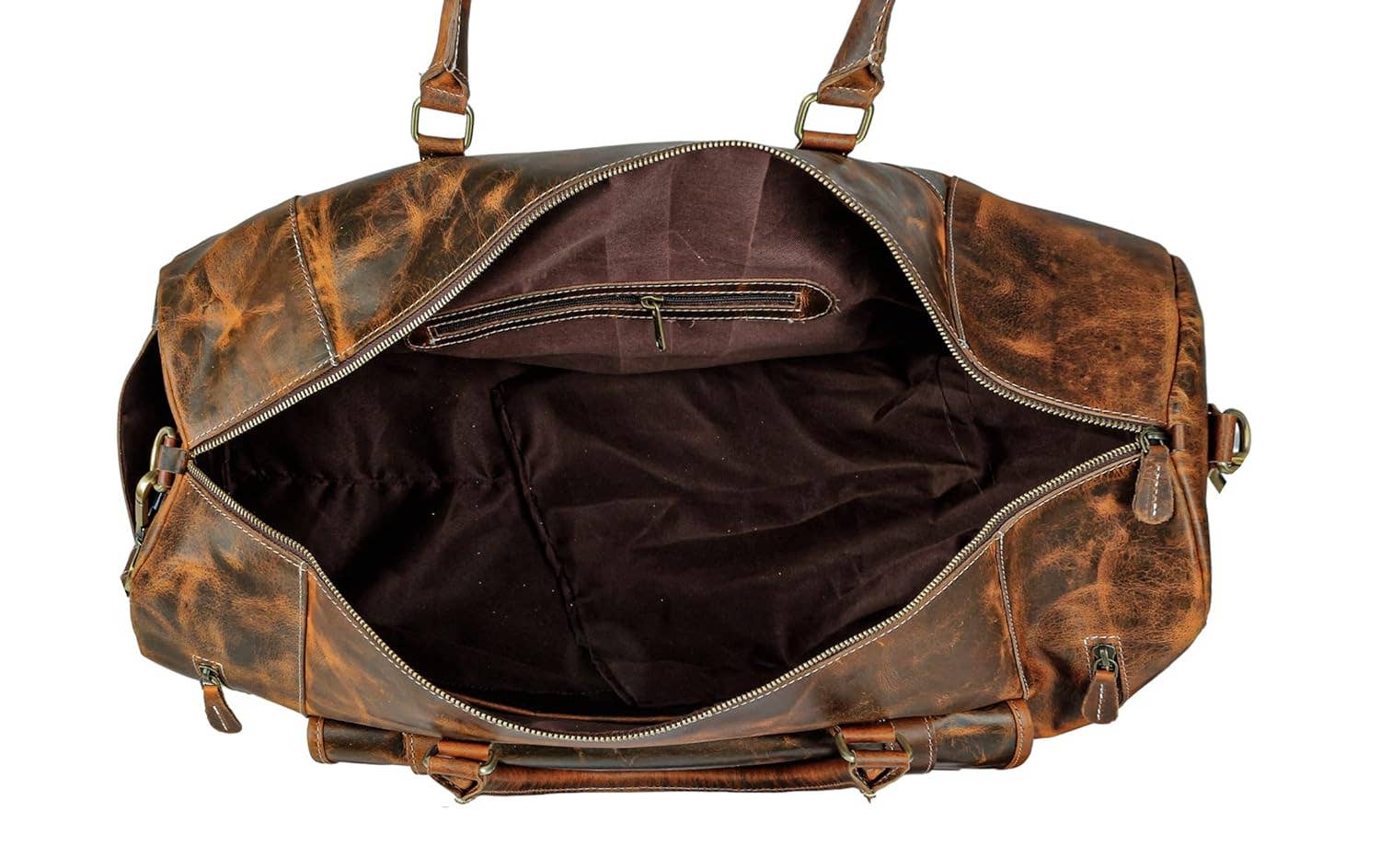 Leather Weekender Bag