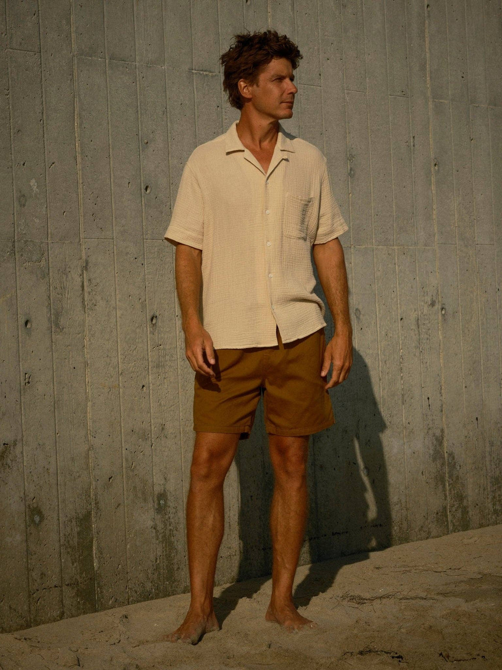 Cosmo Shirt Short Sleeve Shirt - Oat