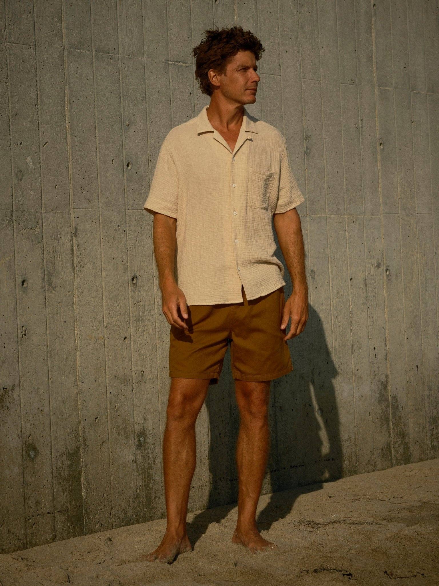 Cosmo Shirt Short Sleeve Shirt - Oat