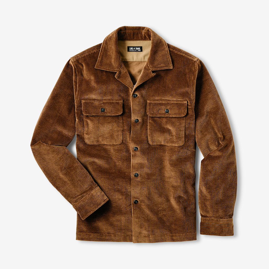 Corduroy Camp Overshirt