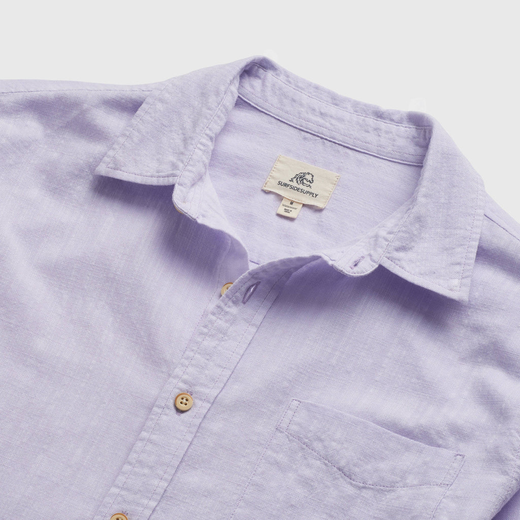 Lavender Slub Shirt