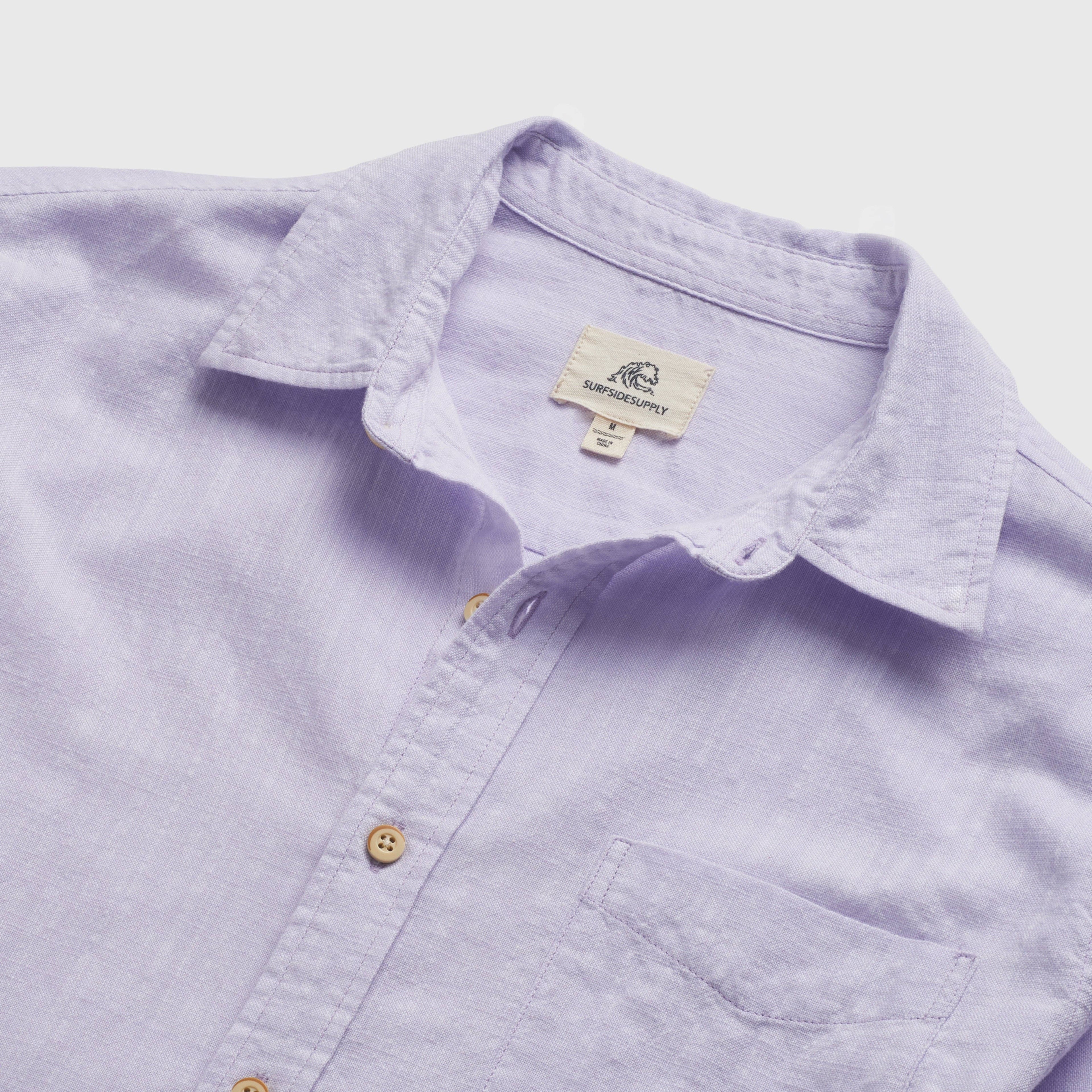 Lavender Slub Shirt