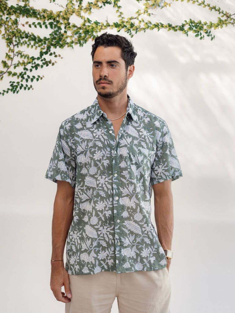 Wildflower Green Shirt