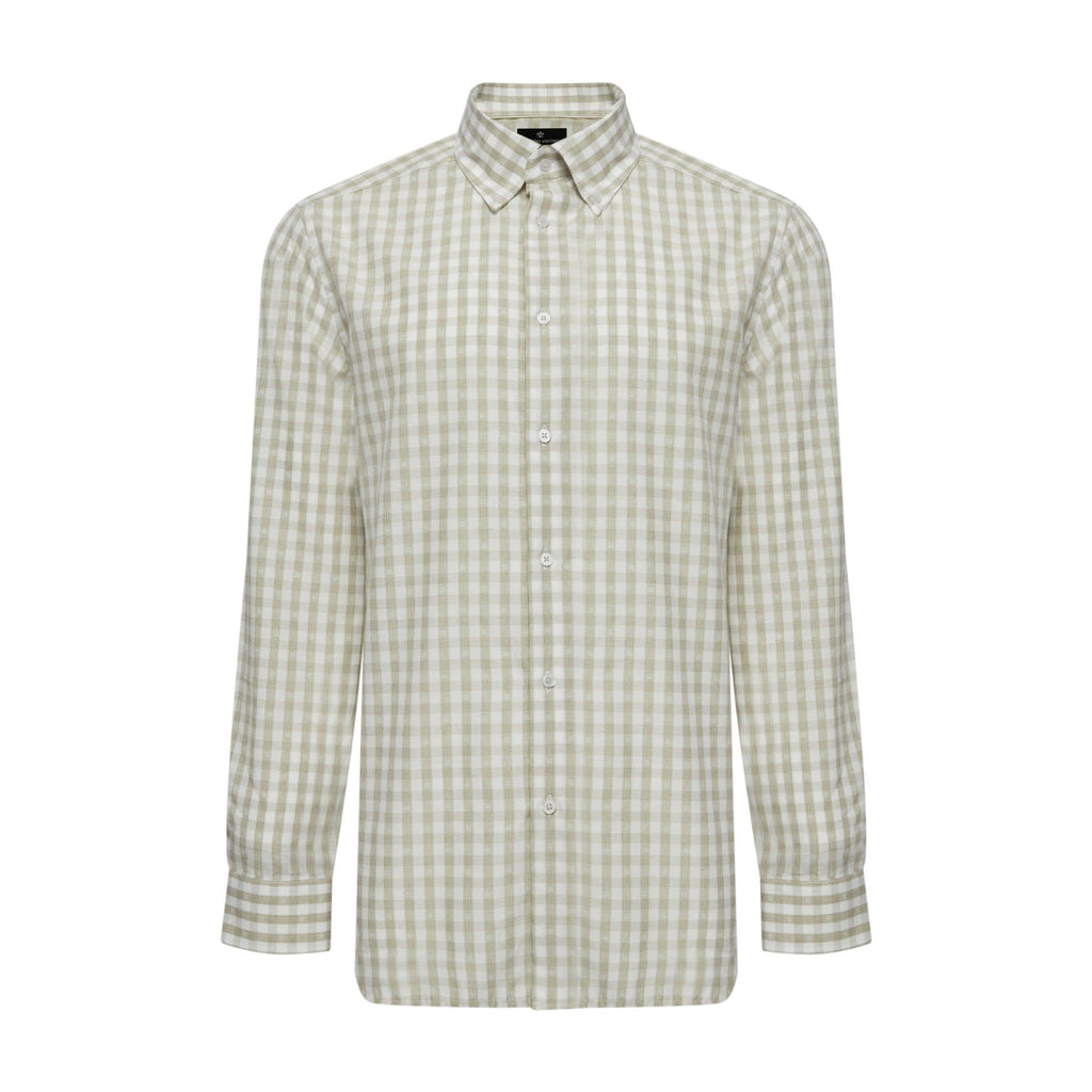 Sand Check Long Sleeve Shirt