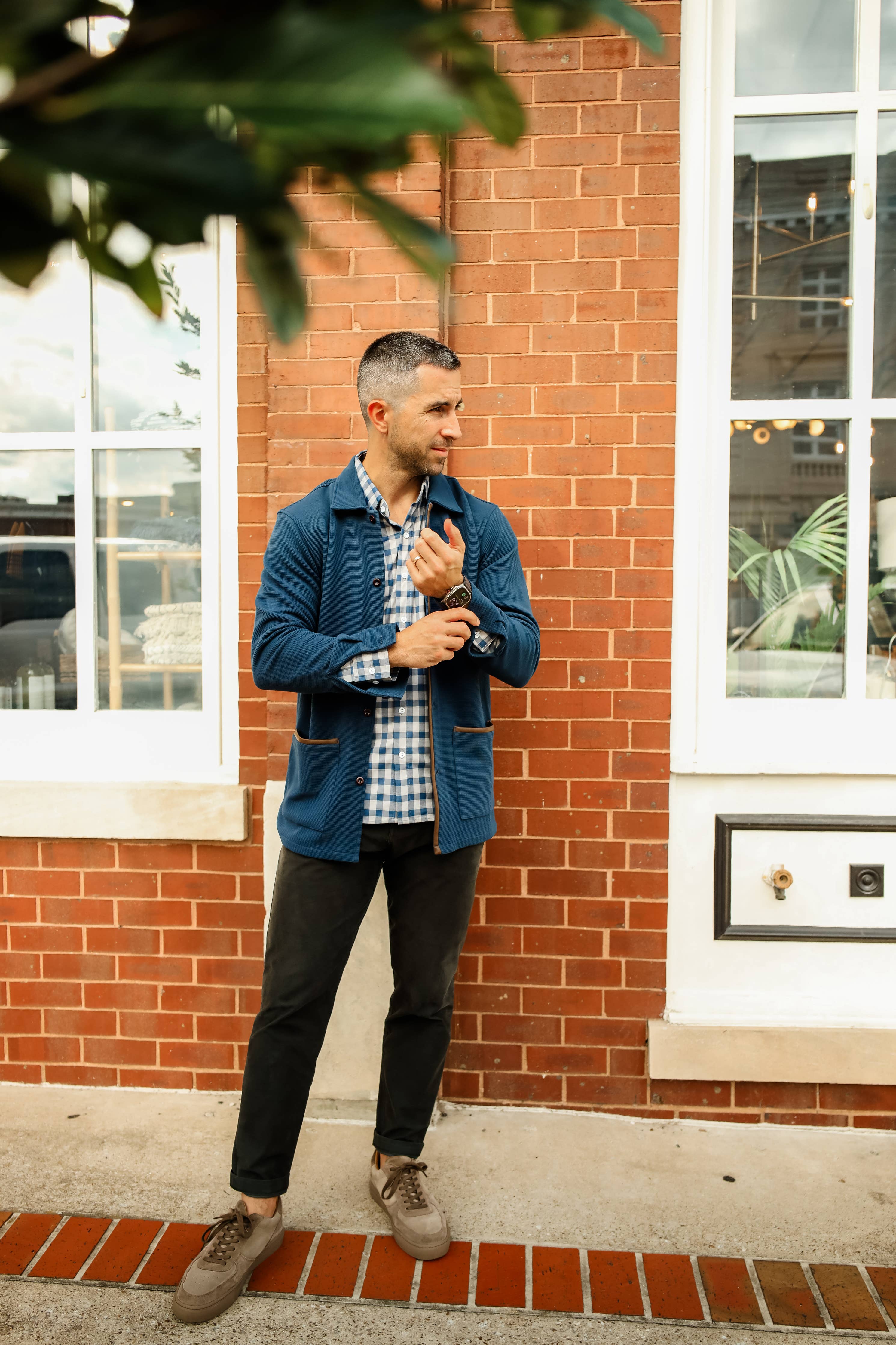 Waffle Cardigan