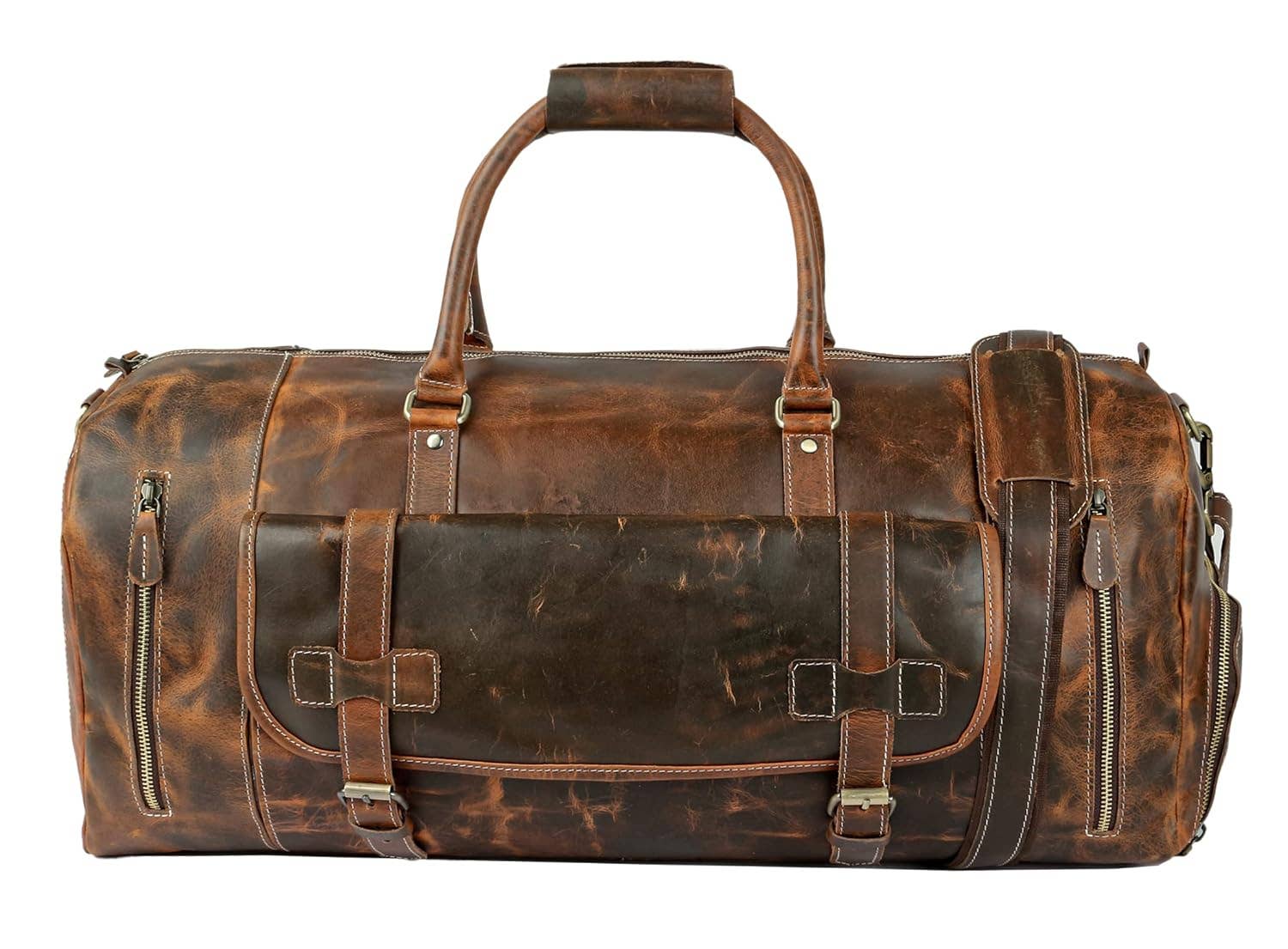 Leather Weekender Bag