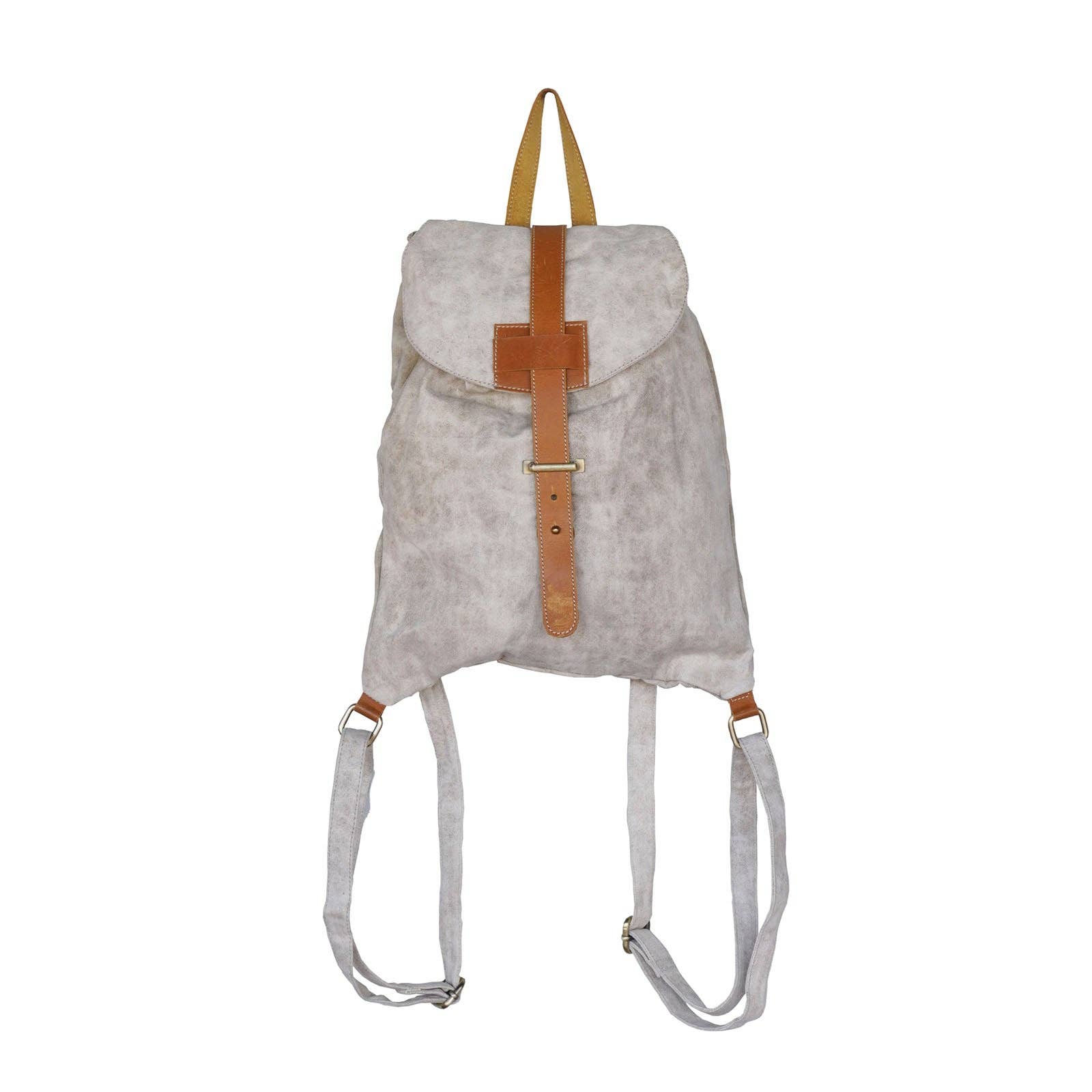 Upcycled Tent Tarp Study Bag