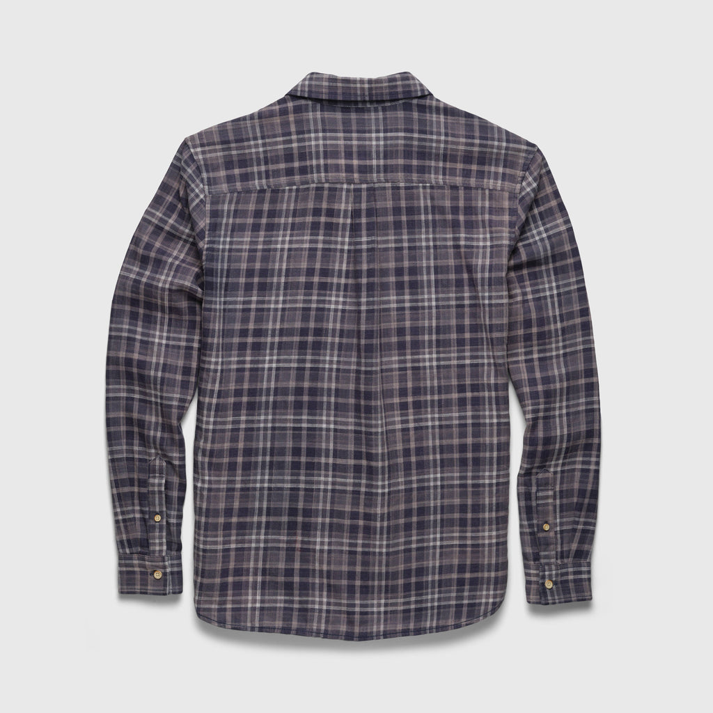 Twill Plaid Shirt - Susquehanna