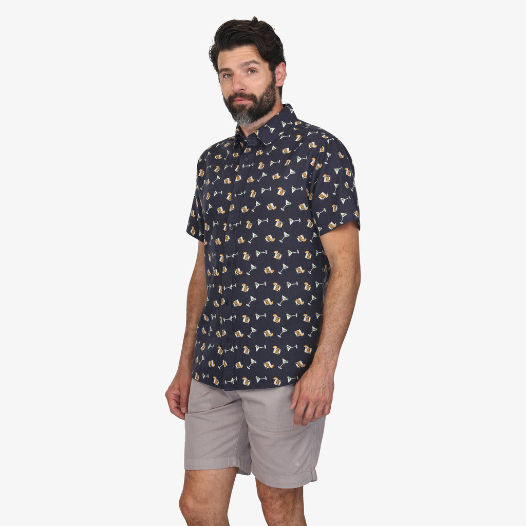 On The Rocks Linen Shirt