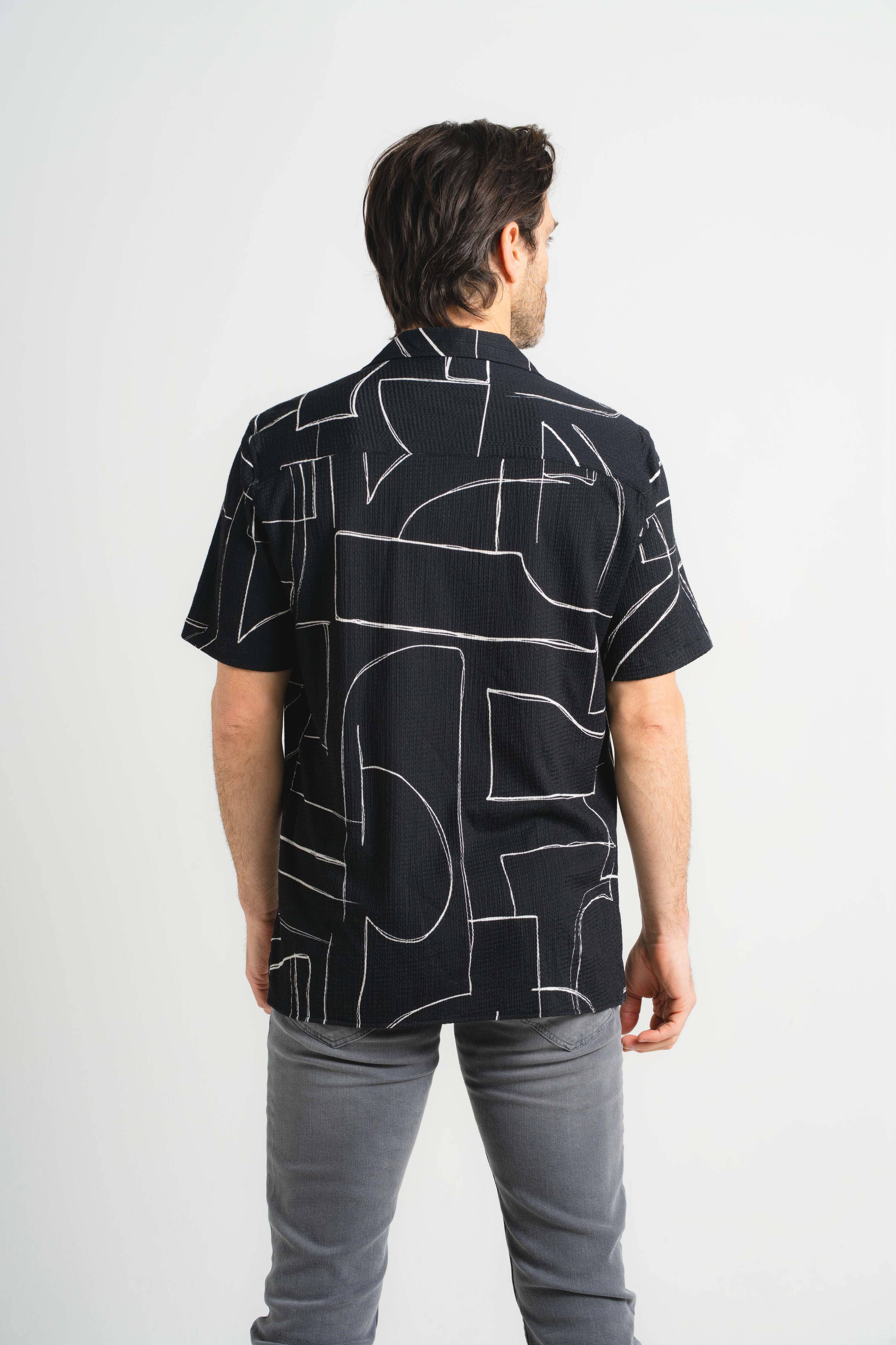 Black Abstraction Shirt