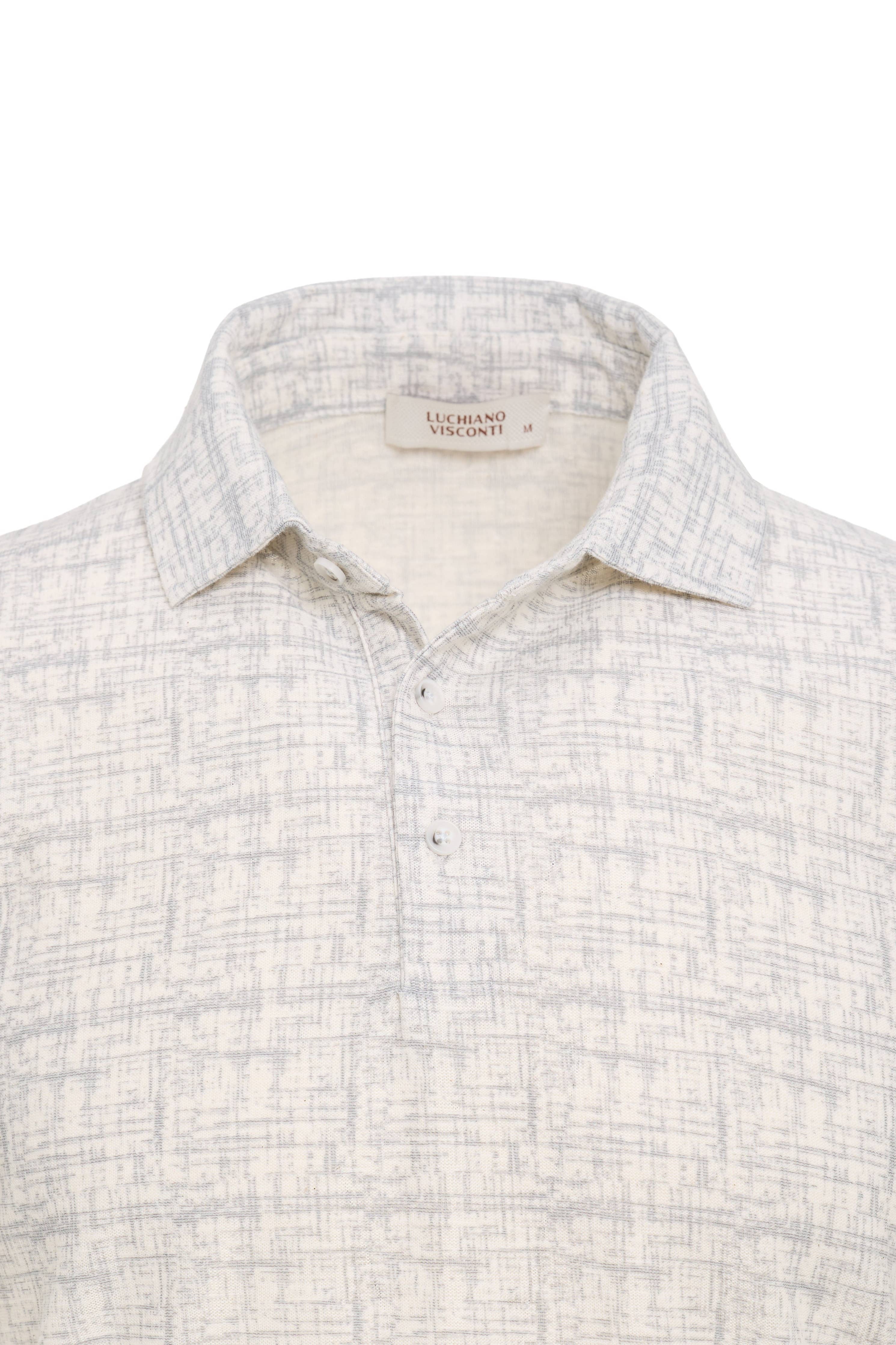 Melange Smoke Polo