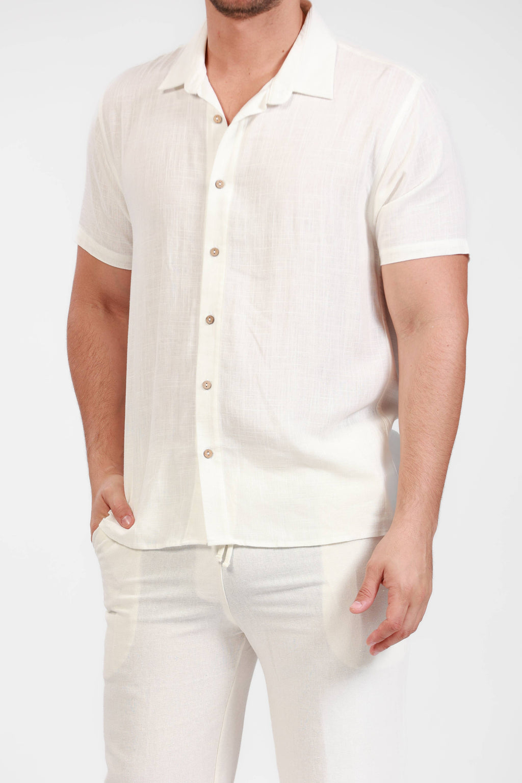Linen Short Sleeve Shirt