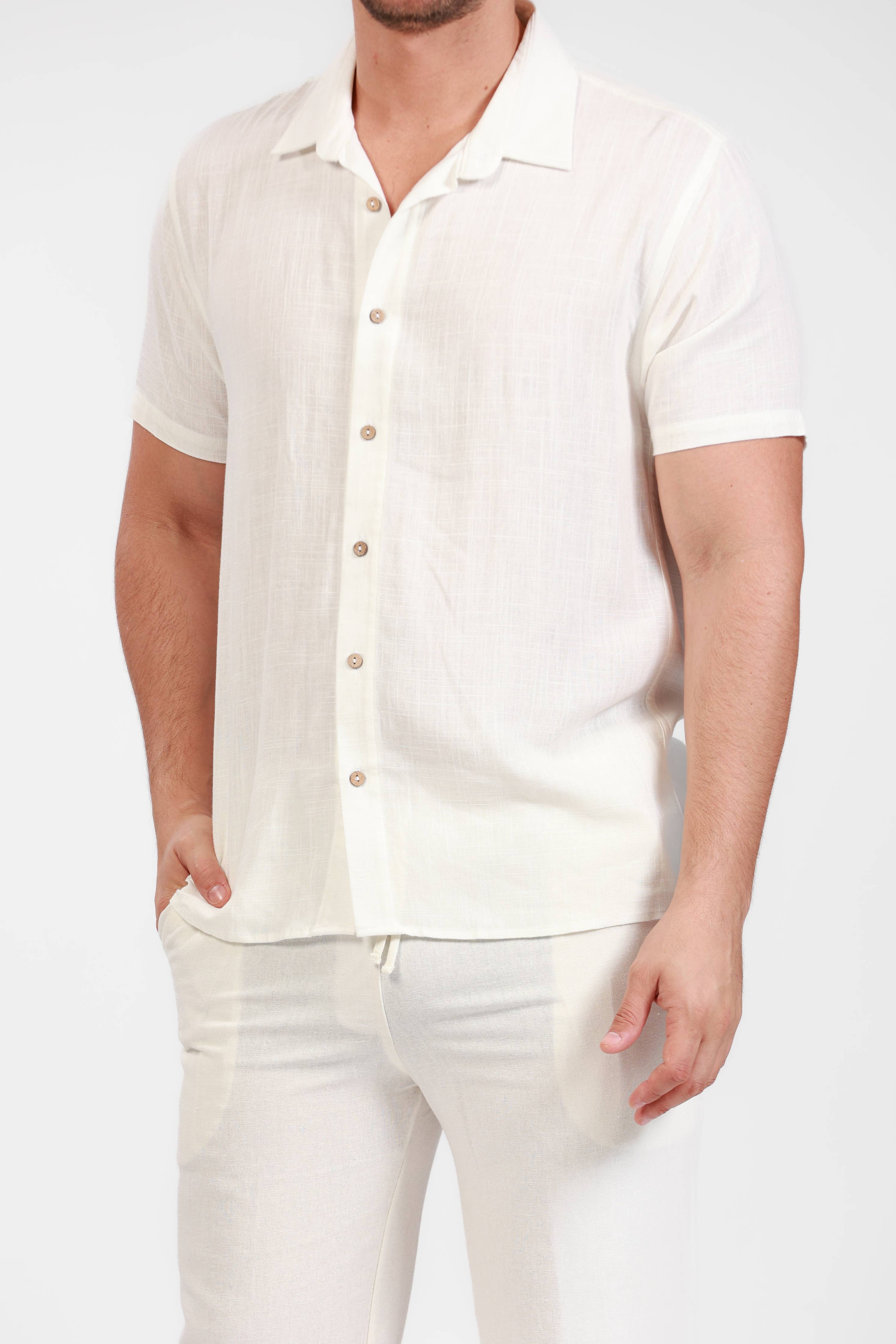 Linen Short Sleeve Shirt