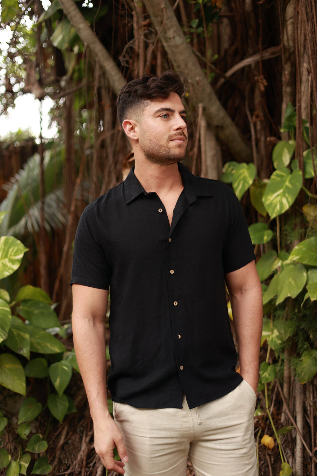 Linen Short Sleeve Shirt
