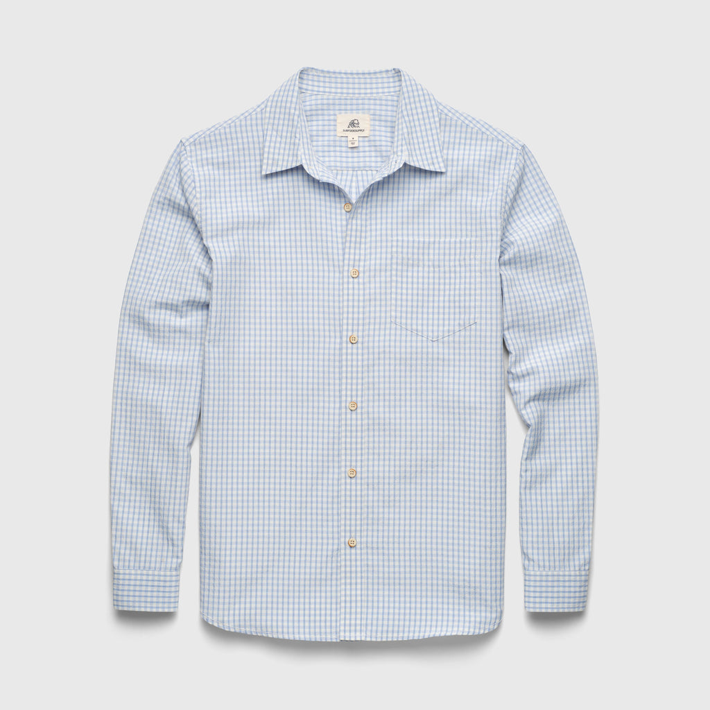 Micro Check Seersucker Shirt