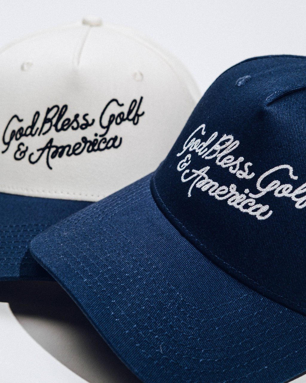 God Bless Golf + America Hat - Navy