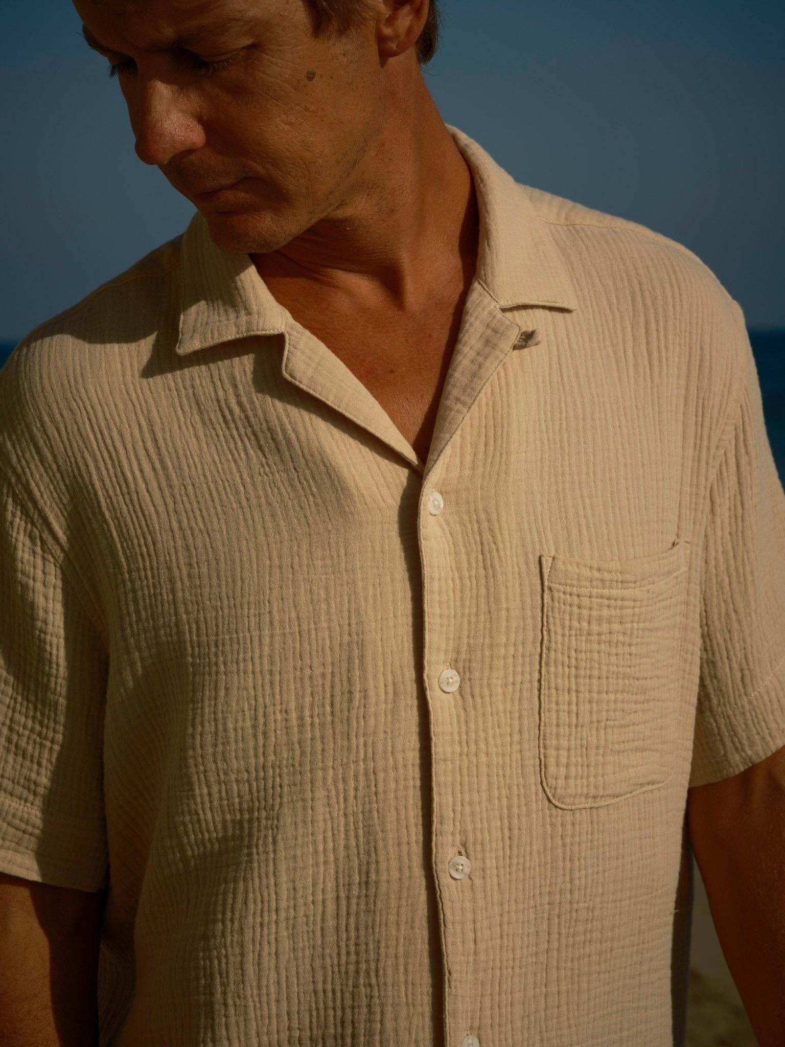 Cosmo Shirt Short Sleeve Shirt - Oat