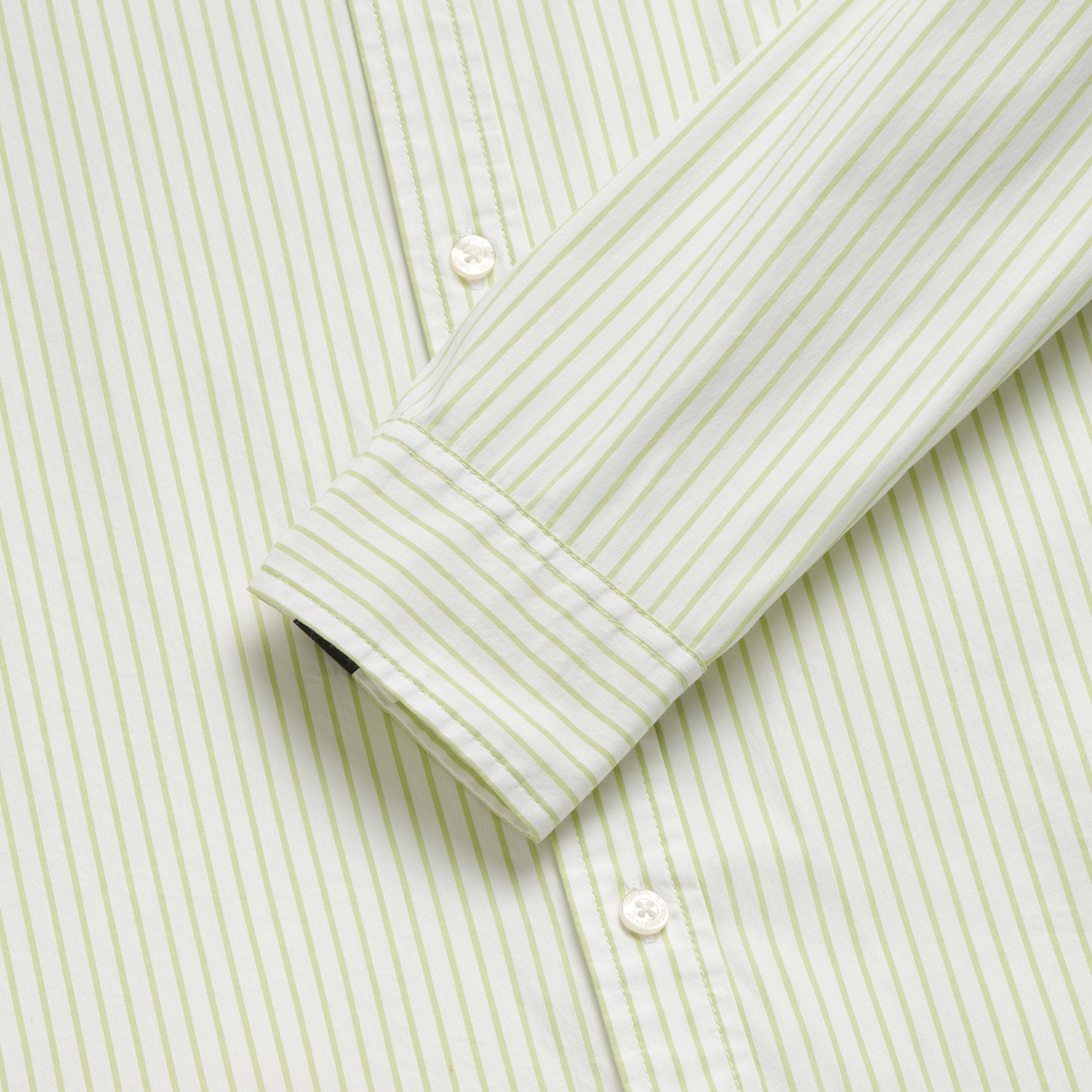 Margarita Green Pinstripe Shirt