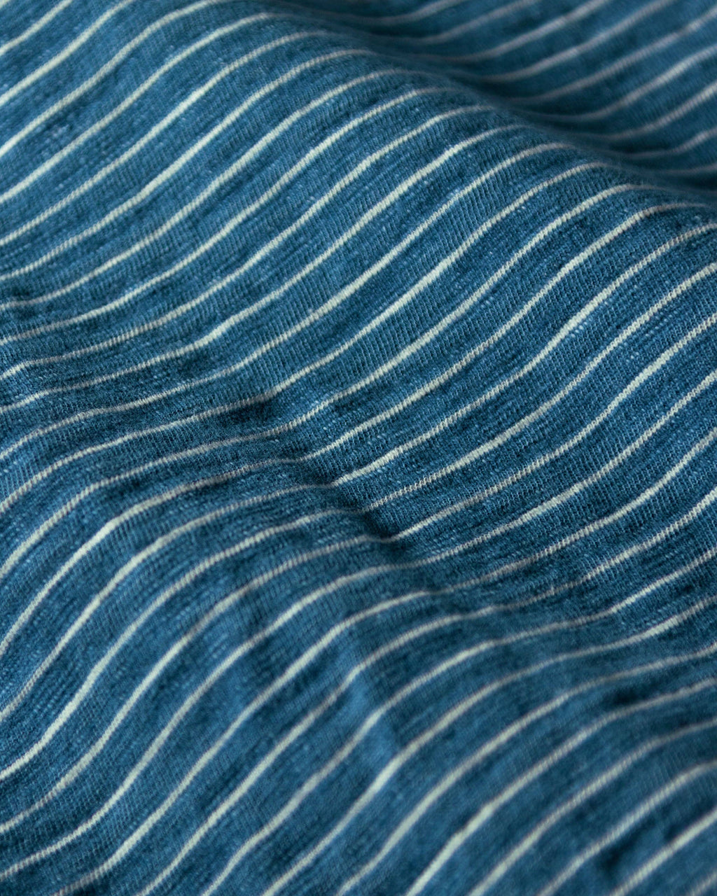 Long Sleeve Slub Stripe Polo