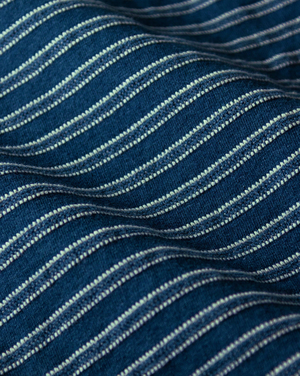 Long Sleeve Jacquard Stripe Polo