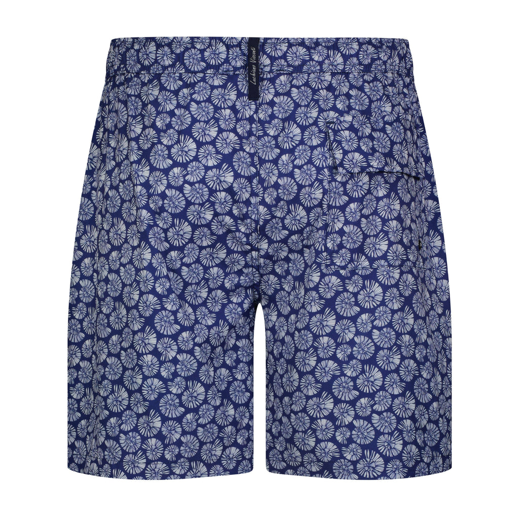 Navy Nautilus Trunks