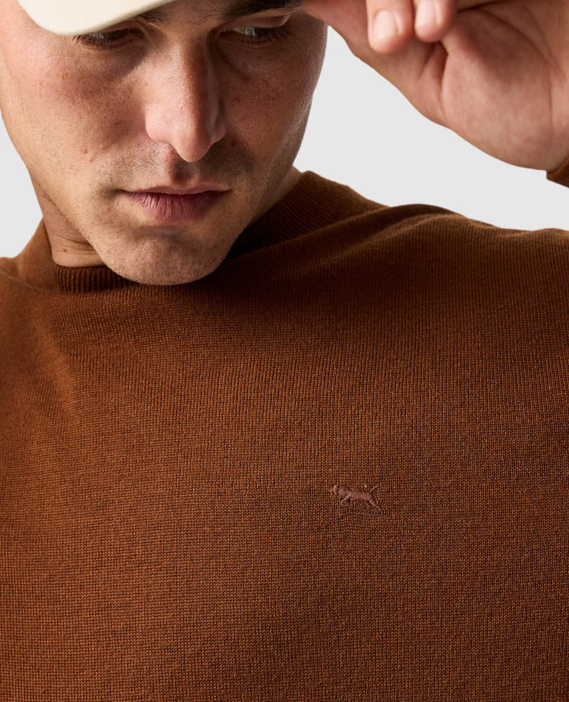 York Bay Knit - Tobacco