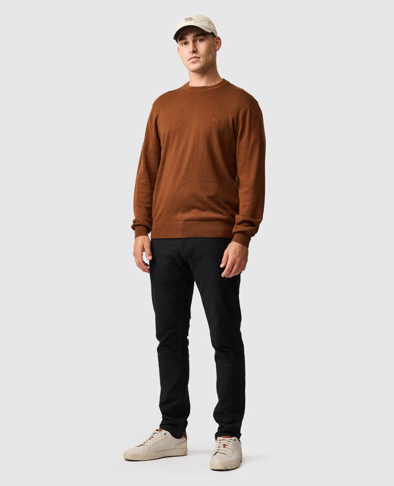 York Bay Knit - Tobacco
