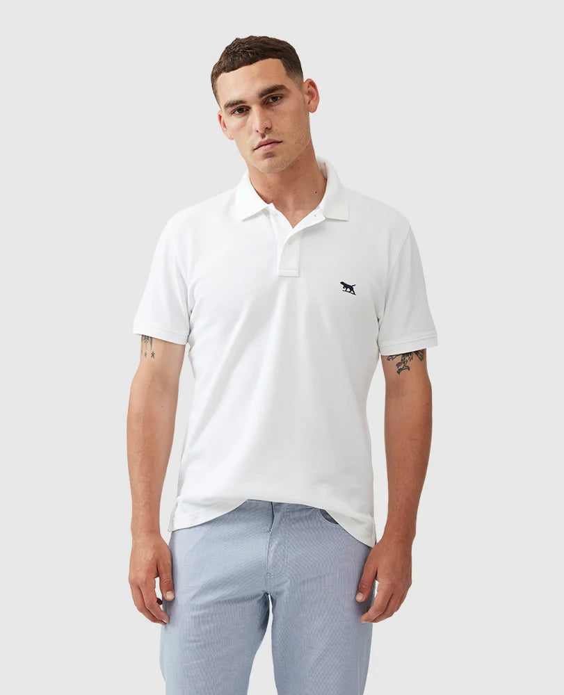 Pique Polo - Coconut