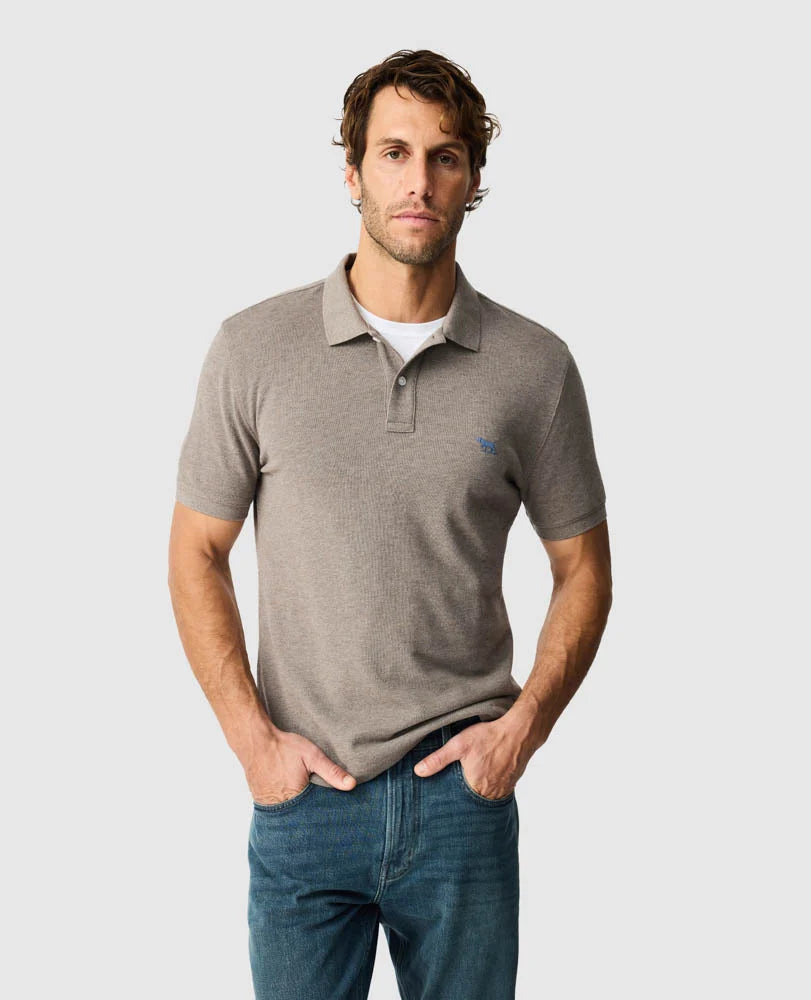 Pique Polo - Mocha