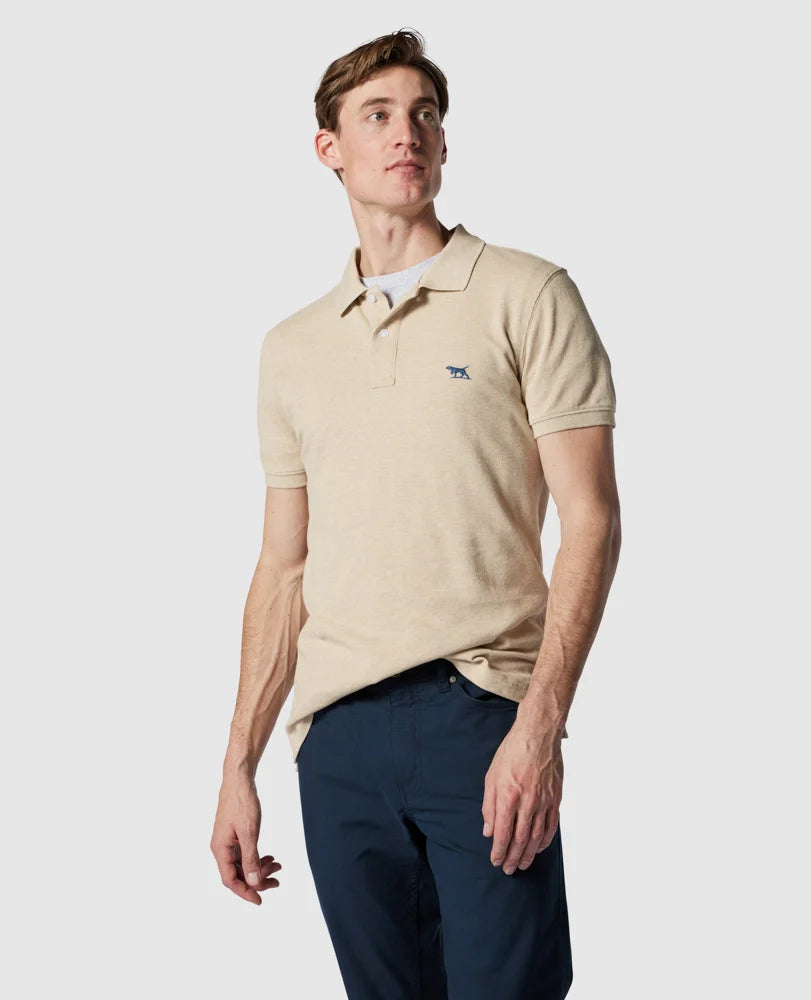 Pique Polo - Oat