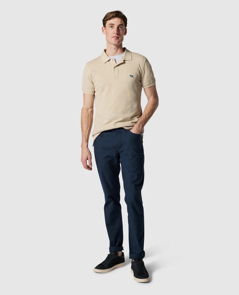 Pique Polo - Oat