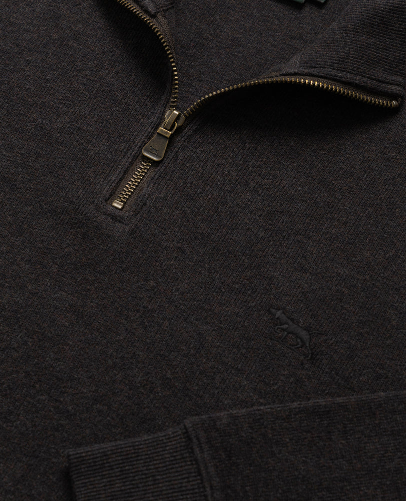 Alton Ave Quarter-Zip - Mud