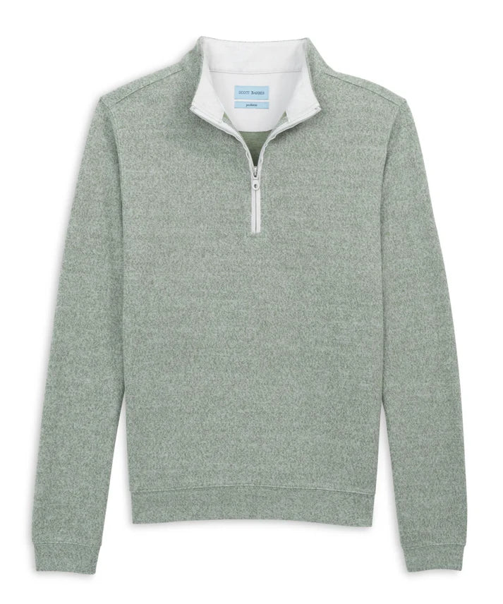 Marled Sweater Knit Quarter-Zip